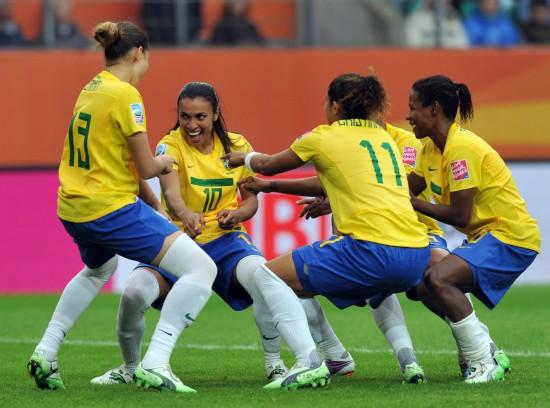 历届女足世界杯巴西队